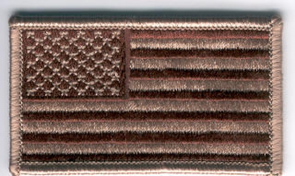 US Army Forward Desert tan flag USA Flagge Velcro patch