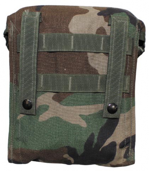 US Army MOLLE SAW 200 Magazintasche woodland camouflage