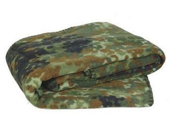 BW Flecktarn Commando Fleece Decke