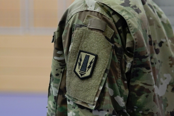 41st FAB Field Artillery Brigade "Railgunners" MultiCam OCP Patch