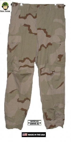 US ARMY DCU Wüstentarn Desert tan Hose