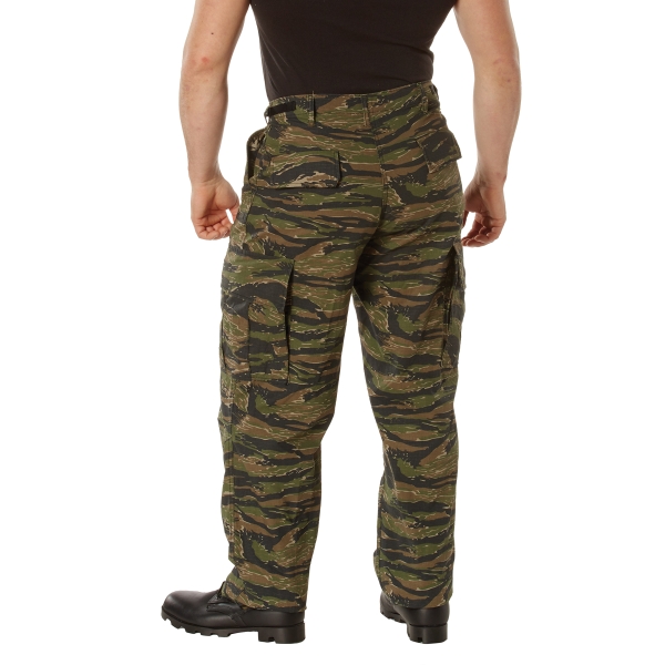 US TIGER STRIPE CAMO VINTAGE AIRBORNE VIETNAM PARATROOPER FATIGUES PANTS