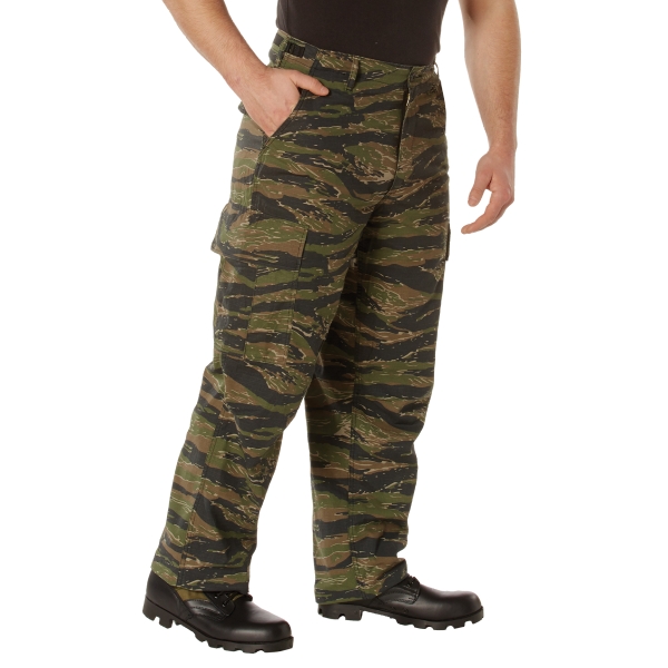 US TIGER STRIPE CAMO VINTAGE AIRBORNE VIETNAM PARATROOPER FATIGUES PANTS