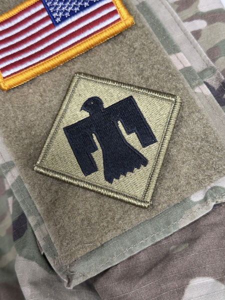 US Army 45th Infantry Division Thunderbird Oklahoma Army National Guard OCP Multicam Scorpion Klettpatch