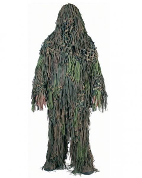 GHILLIE JACKAL WOODLAND Camouflage Suit