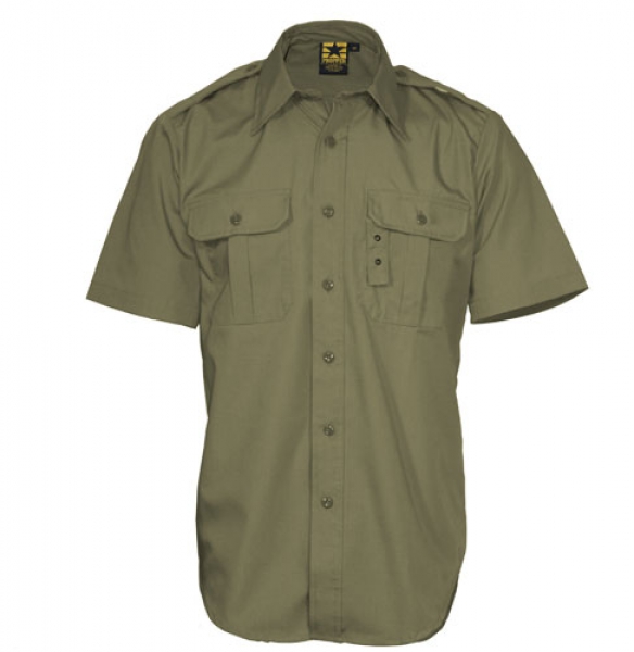 US PROPPER Short Sleeve Tactical Battle Rip Shirt - oliv