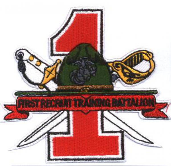 1st USMC Recruit Training Battalion San Diego CA Abzeichen