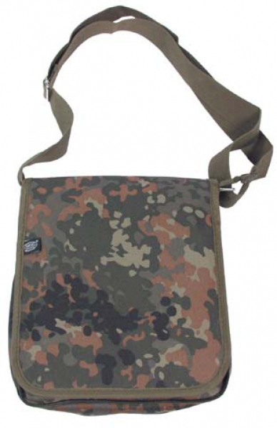 Schulter Umhängetasche flecktarn