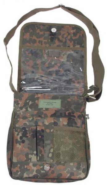 Schulter Umhängetasche flecktarn