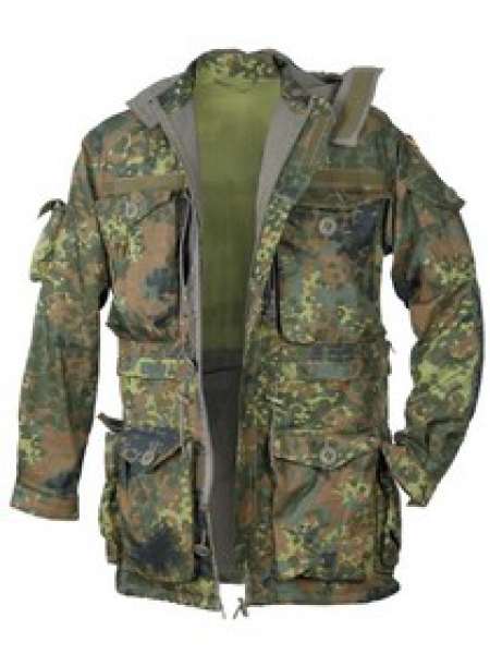 Bundeswehr KSK Einsatzkampfjacke Ripstop Flecktarn