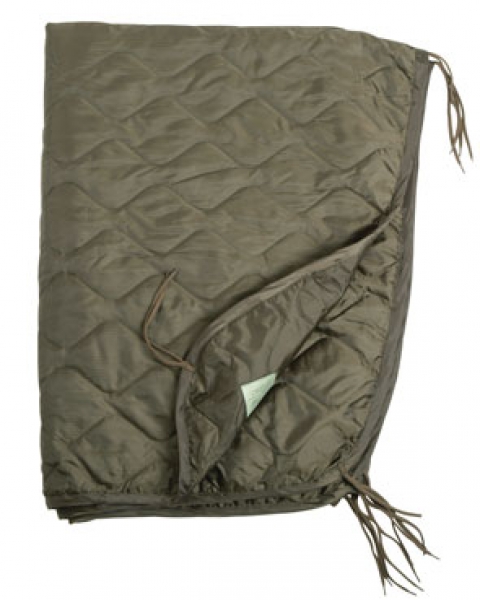 PONCHO LINER STEPPDECKE OLIV