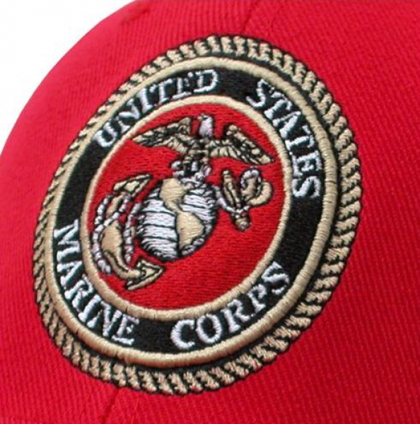 United States Marine Corps Red Cap " THE FEW, THE PROUD "