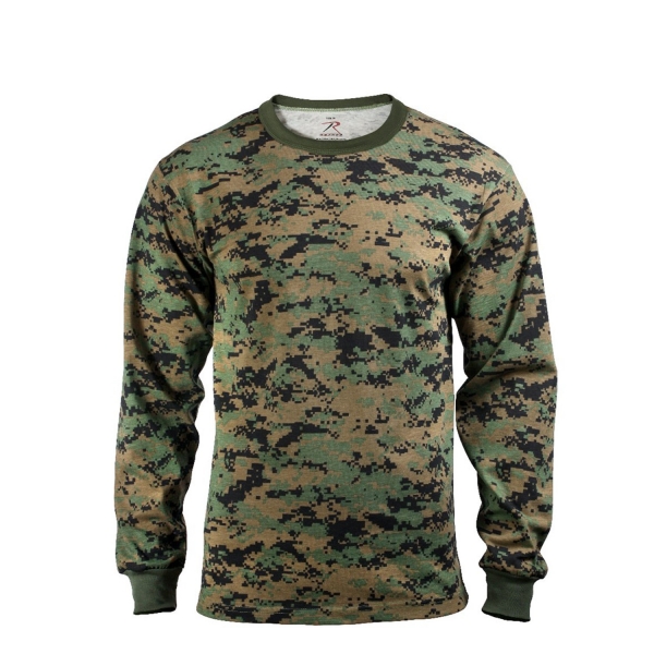 US WOODLAND DIGITAL LONG SLEEVE SHIRT