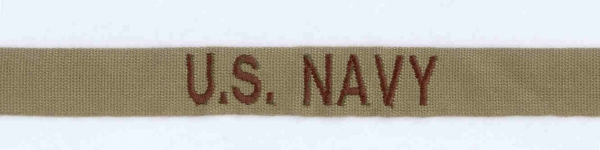 U.S. NAVY DCU Desert tab Uniform schriftzug