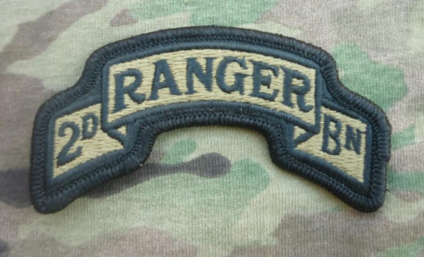 2nd RANGER MultiCam OCP Scroll Patch