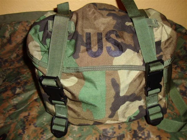 US Army Field Training Waist Utility Pack LBV ALICE Woodland Camouflage