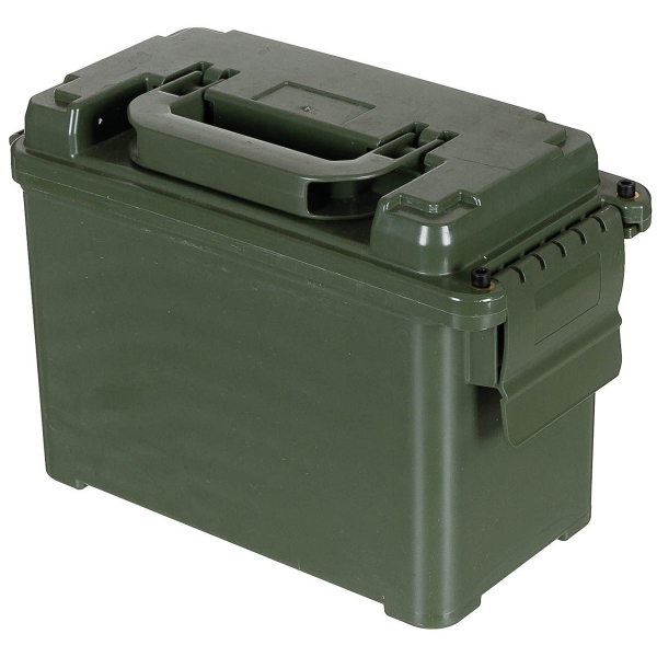 Swiss Army Munitionskiste oliv PVC neuwertig
