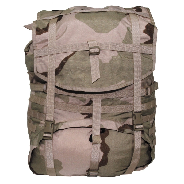 US Army Molle II Modular Lightweight Load Carrying 3 color desert Rucksack