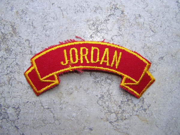 JORDAN USMC Uniform tab Abzeichen