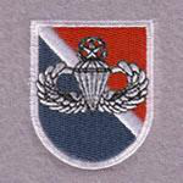 11th SFG Beret Flash Master Airborne Wings