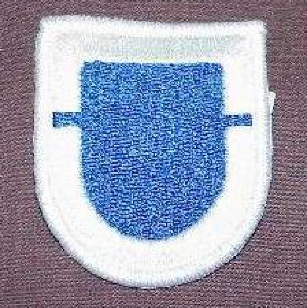325th Infantrie 1st BN beret flash Abzeichen