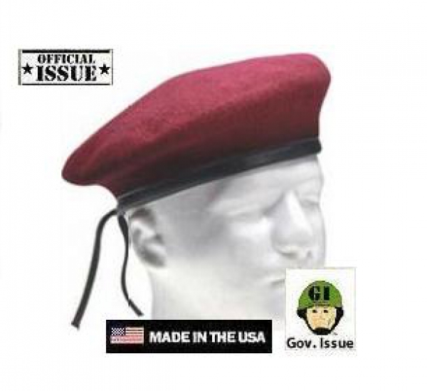 US ARMY Airborne Maroon Barett