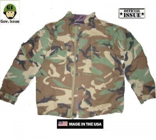 US Army NBC camouflage Thermojacke woodland Tarnjacke