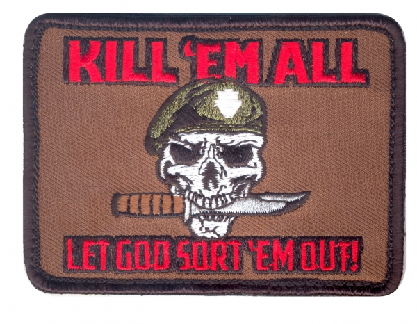 Kill Em All Let God Sort Em Out Morale Patch