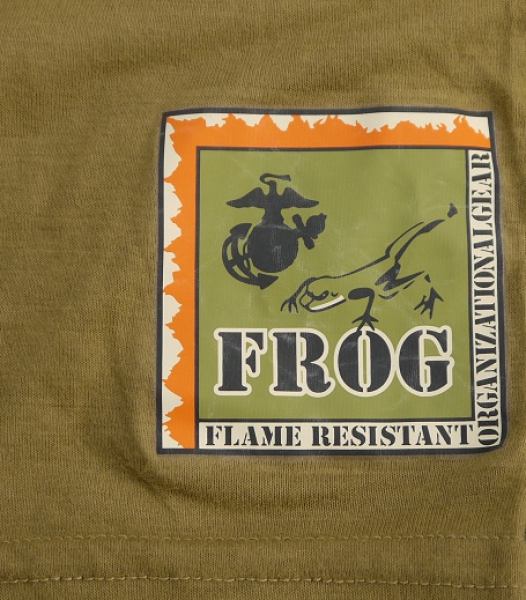 USMC Field Gear FROG (Flame Resistant Organizational Gear) Long Sleeve Shirt coyote