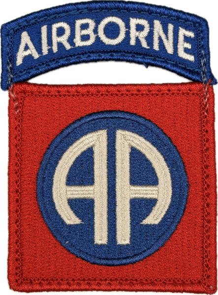 US Army 82nd Airborne Division "ALL AMERICA" Klett Patch Full Color