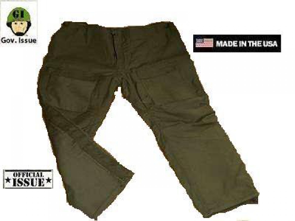 US Army Thermohose Outdoor Hose oliv grün