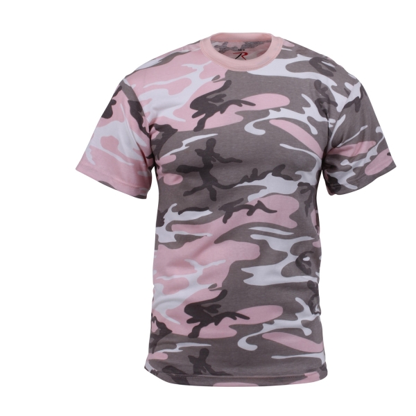 SUBDUED PINK CAMOUFLAGE T-SHIRT