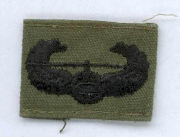 US Army Aviation branch tap BDU patch