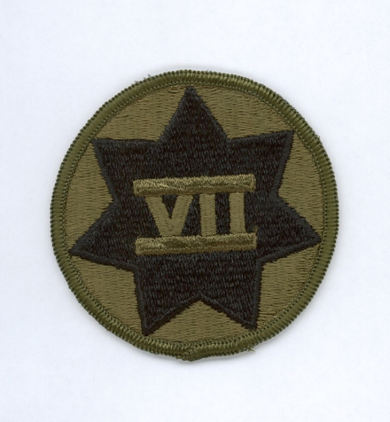 VII Corps 2d Design BDU patch