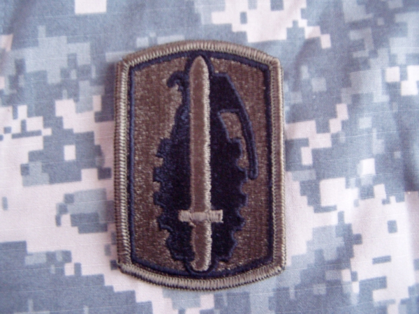 191st Infantry Bde BDU Uniform Abzeichen