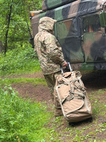 Danish Army Trolley Rucksacktasche M/17 Coyote