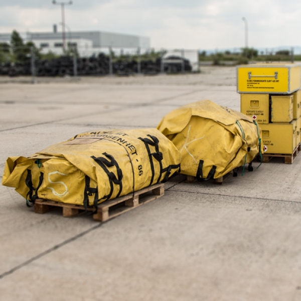 Schwed. Trelleborg TrellTent® 3/2 Zeltsystem