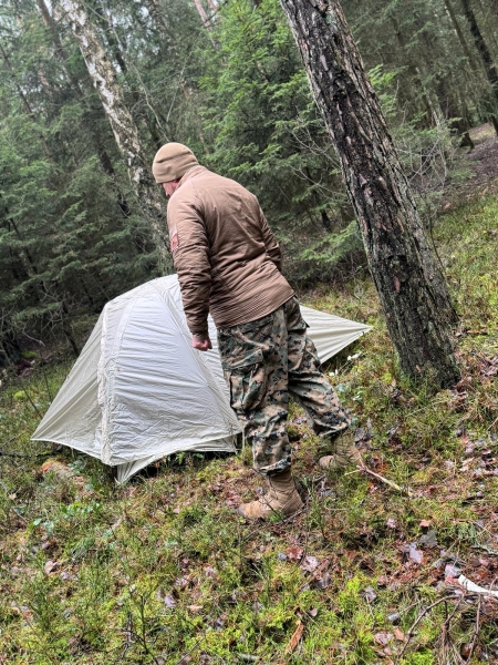 LITEFIGHTER US Marines Army Person Shelter System Rainfly Tent Coyote Tan499