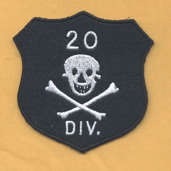 20th Infantrie Division WWII patch