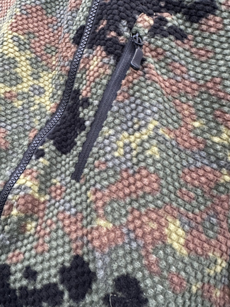 AB Fleece Hoodie Jacke Delta Flecktarn