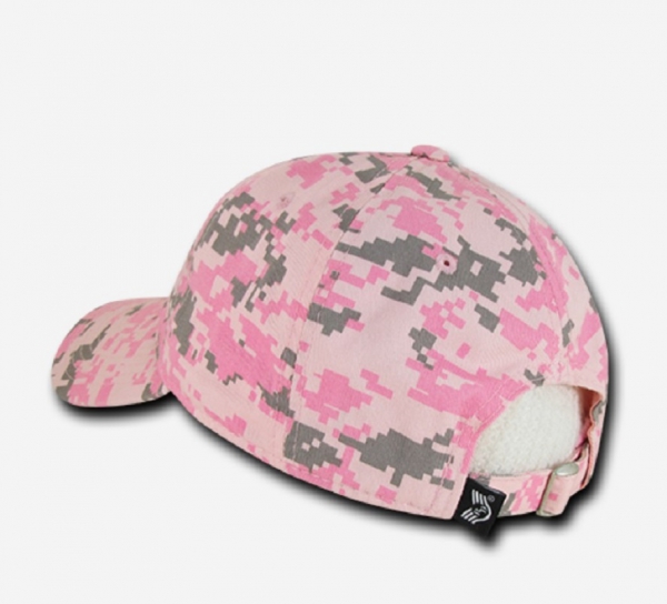 Punisher Skull Relaxed Graphic Cap Pink Rosa Digital Camouflage