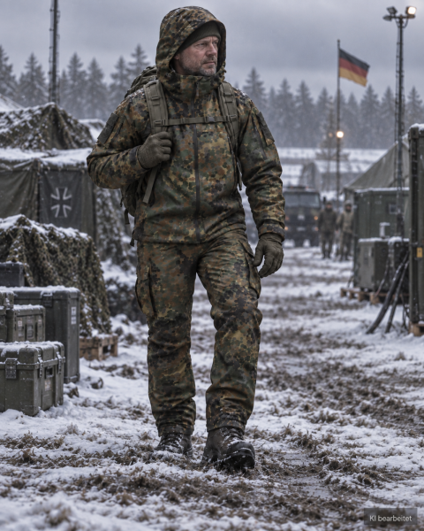 AB Kälteschutzjacke ECW Level 7 5FTD Flecktarn