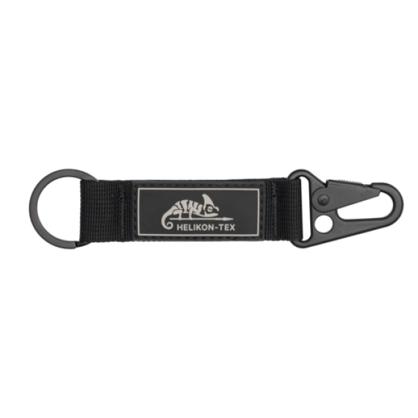 Helikon Tex Snap Hook KEYCHAIN with Logo - Nylon - Black