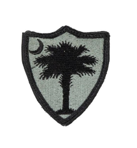 US Army ARNG HQ South Carolina UCP ACU patch Foliage Green