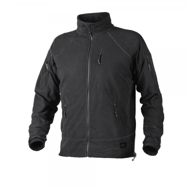 Helikon Tex ALPHA TACTICAL Jacket Grid Fleece Black