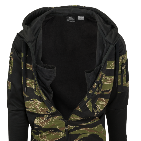 Helikon-Tex ROGUE Hoodie (FullZip) - Black / Desert Night Camo