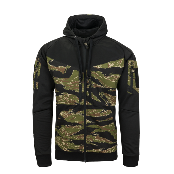 Helikon-Tex ROGUE Hoodie (FullZip) - Black / Desert Night Camo