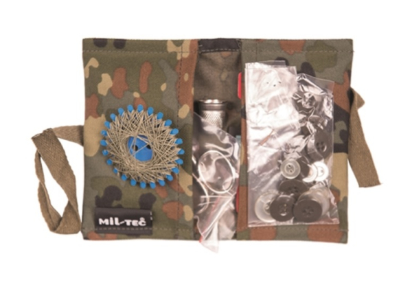 BW Nähzeug mit Etui Flecktarn