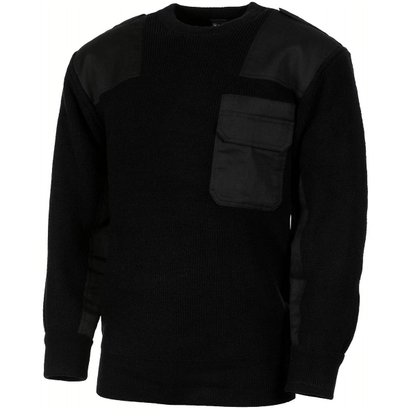 Bundeswehr BW Pullover schwarz