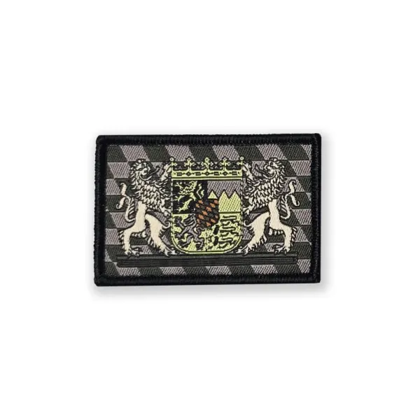 Bayern Klettpatch gewebt 4 x 6 cm camouflage